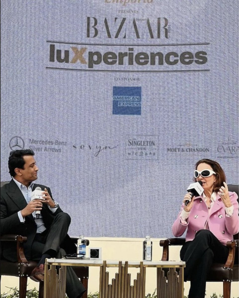 Thank you Harper’s Bazaar Luxexperience and DLF Emporio for an amazing conference and wonderful pannelist! I enjoyed talking of my father’s Fashion career and legacy; I am also happy to have presented my new project in Florence.   

To contacts us info@palazzon6.com