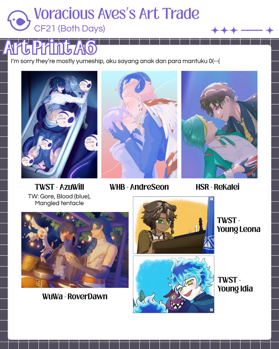 Voracious Aves | Cmpr 6 tweet media