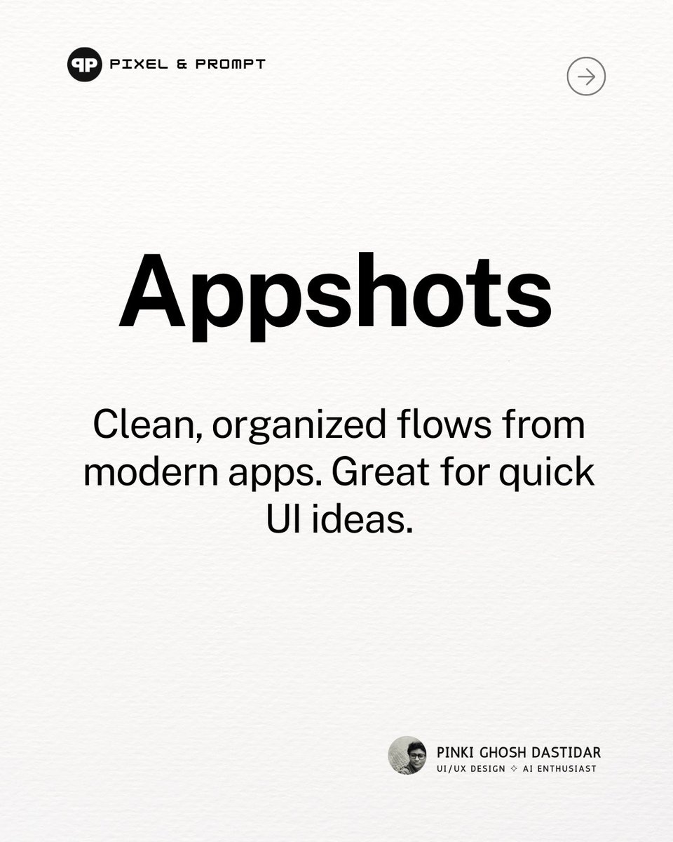 pinkigd's tweet image. Design Inspiration Sources I keep going back to 👇

✨ Mobbin
💎 Appshots 
🎥 Pageflows
🪄 Design Spells
#UIUX #ProductDesign #DesignResources #UIDesign