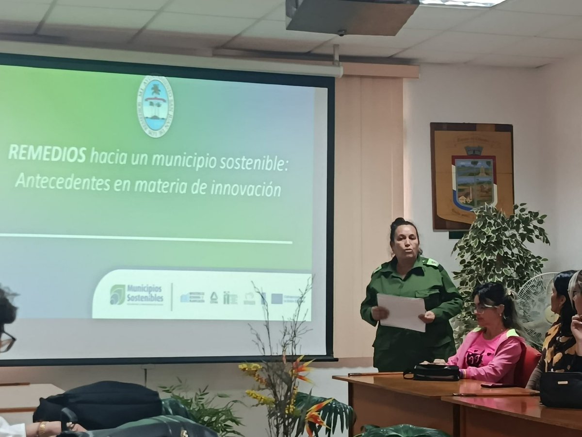 LilianRojasBar2's tweet image. 🌱 Participamos en el taller «Innovación para vencer 2025», espacio de intercambio donde compartimos los principales avances del proyecto Remedios hacia un municipio sostenible. 

#NuestroRemedios
#PoderPopular