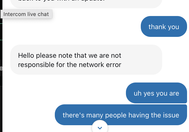 JoWabbie's tweet photo. @Alpha_Futures_ yall better do better.. I trade placing trade and nothing happened and I kept trying, later I refresh and I got a network error, and then BAM suddeneely 30 contracts cause it didn't show it placed a trade. I contacted you guys and this was your repsonse... https://t.co/QMVxrwccGP