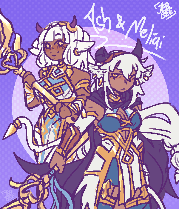 Ash &amp; Melíai!!! :D