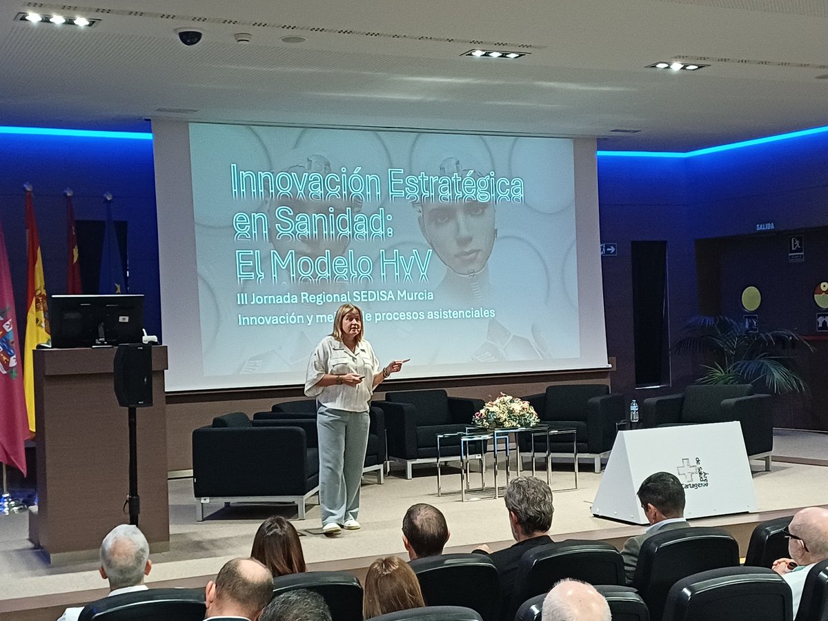 Más de un centenar de directivos sanitarios abordan en Cartagena la innovación y mejora de procesos asistenciales con el paciente como protagonista - murciasalud share.google/Cvwi4sMiF3PiCO…
<a href="/Murciasalud/">Murciasalud</a> 
<a href="/SEDISA_NET/">SEDISA</a>