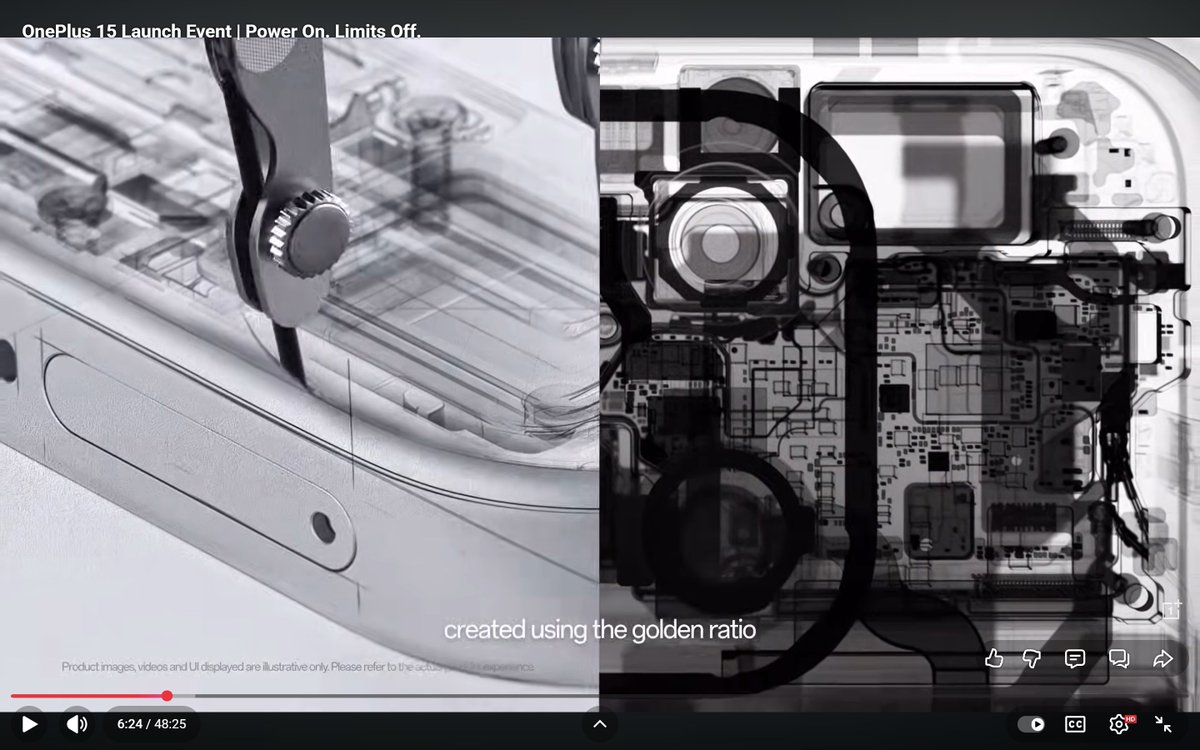naman_sapraa's tweet photo. The 3 Key changes of OnePlus 15 back design are :
1)  A new design with new edge cut CORNERS created using GOLDEN RATIO creating CONSISTENCY. 
2 The CAMERA DECO/MODULE moved 45 degrees from the CORNERS.
3) And Last is the ONEPLUS LOGO in CENTER.
#OnePlus15 #OnePlusIndia
#OnePlus https://t.co/Gh0EHXjgYz