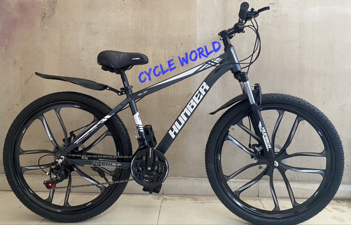 CycleWorldpk's tweet photo. 26 size Full Alloy Humber Bicycle with Lockable Shocks, dual Disc Brakes, Alloy rims and gears. Delivery available all over Pakistan 🇵🇰 

Only WhatsApp Us for more details
0312-8863404 

#cycleworldpk #cycleworld  #foryou #foryouviral #unfreezemyaccount #viral #trending #trends https://t.co/21rc5ubZpO