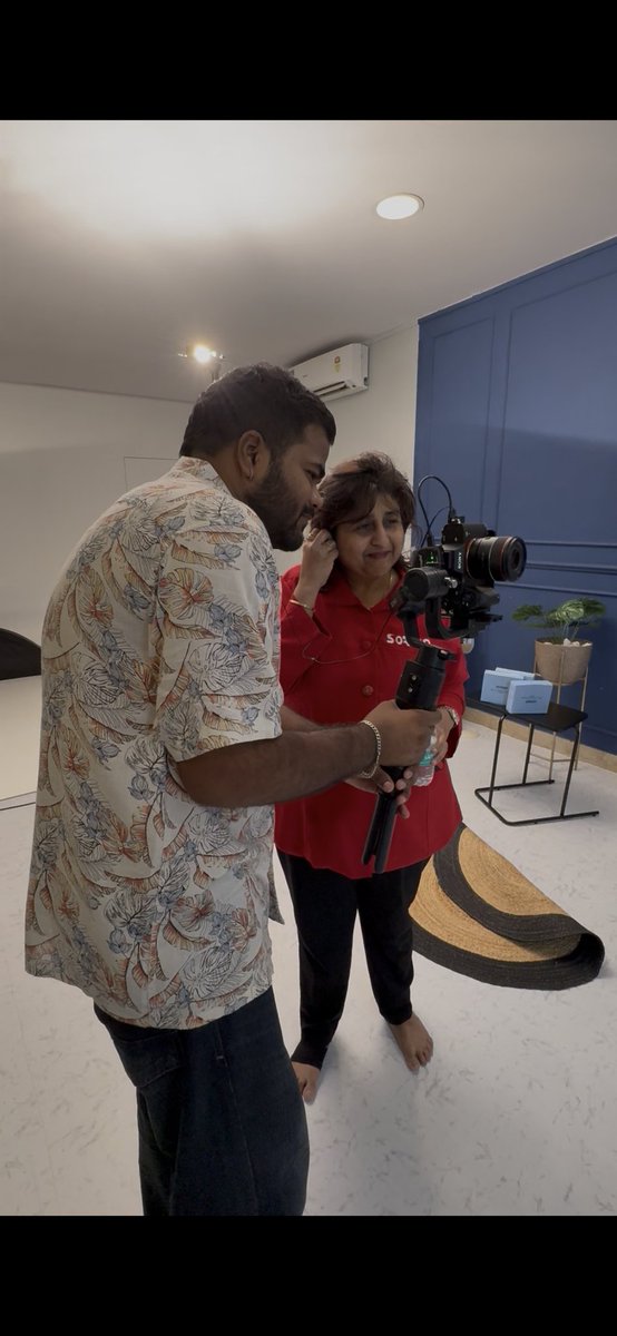 renuka_pinto's tweet photo. Just wrapped a powerful shoot with some senior actors, and their dedication was an absolute masterclass for @AnchalMGupta and me.

Their highlighted scripts, research, and punctuality were truly inspiring.

P.S. Something is brewing at @SorgenOfficial watch this space! 👀 https://t.co/ryHkmoW8ii