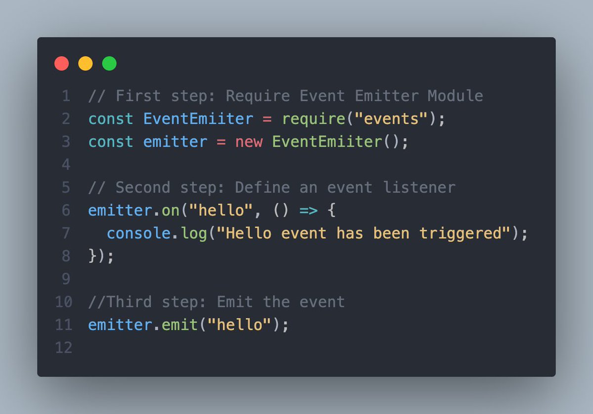 Superb_fan's tweet image. 1-month recap 💻
• Server-Side JS
• Node.js fundamentals &amp;amp; setup
• Core modules &amp;amp; file system
• Async ops
• npm &amp;amp; package management
• Event-driven programming deep dive 🚀
@TechCrushHQ 
#TechcrushOneMonthRecap