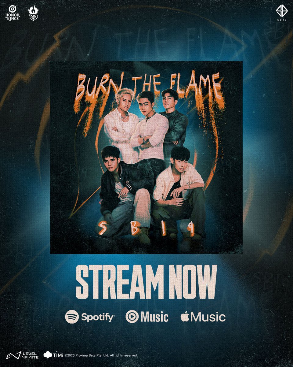 🚨 WAVE 3 ALERT! 🚨
🔥 Our final synchronized mass purchase for 'Burning The Flame - EP (feat. SB19)' starts in less than an hour: 
12PM EST
11AM CST
10AM MST
9AM PST
8AM AKST
7AM HST

To all the dedicated A'TIN and SB19 supporters in the US: THANK YOU! You've kept the EP rocking