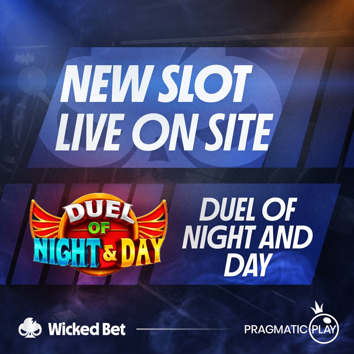 New Slot For $2,500 Prize Drop! 💰

Just as we launched our new $2,500 prize drop, <a href="/PragmaticPlay/">Pragmatic Play</a> decided to release a new slot called Duel of Night and Day!

Try it out and get your share of $2,500!
wickedbet.com/r/prizedrop