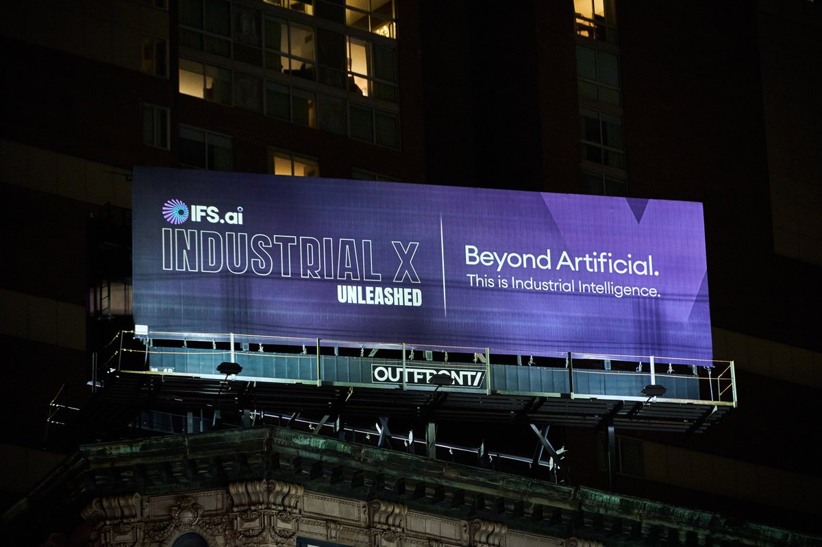 TechInformed's tweet image. We’re in New York City! 🚀 TechInformed’s @NicoleDeslandes  is at @ifs Industrial X Unleashed, hearing from experts across mission-critical industries to discover how Industrial AI is reshaping the future of industrial innovation.

#IndustrialAI #IndustrialX