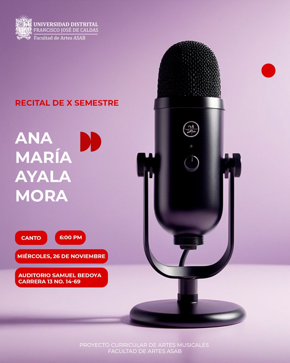 Facultad Artes-ASAB tweet media