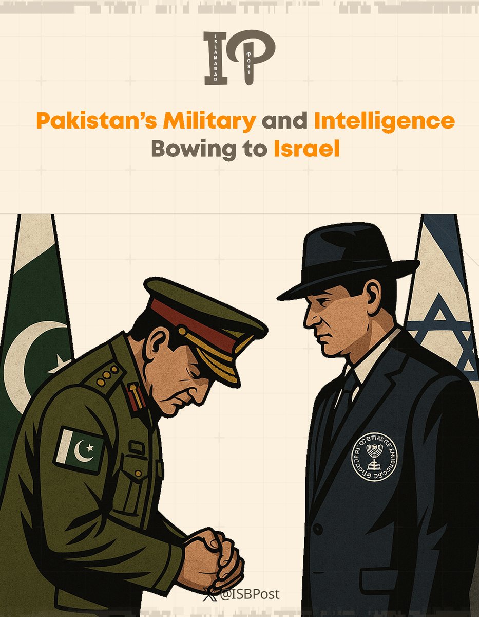 Pakistan’s Military and Intelligence Bowing to Israel

In recent months, credible evidence has emerged suggesting that covert ties between Israel and the Pakistani military regime imposed on the people of Pakistan have deepened to a significant level.

According to reports and