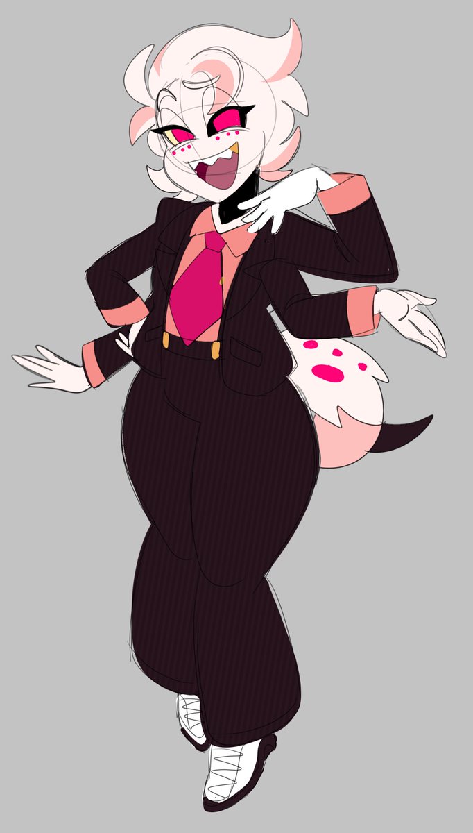 My alastor and angel dust redesigns again