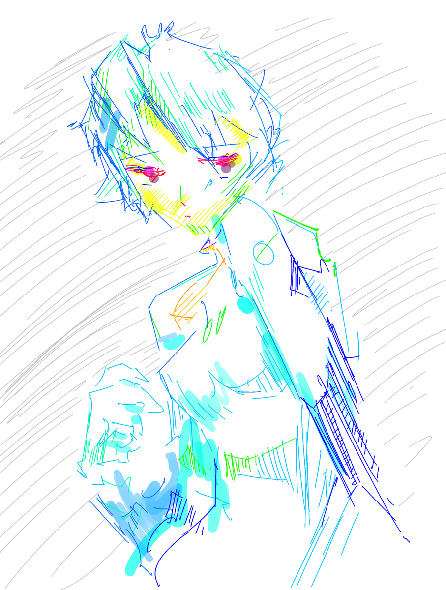 Better2KnowYou's tweet image. I had some downtime to draw rei and asuka

#evangelion #colorstudy