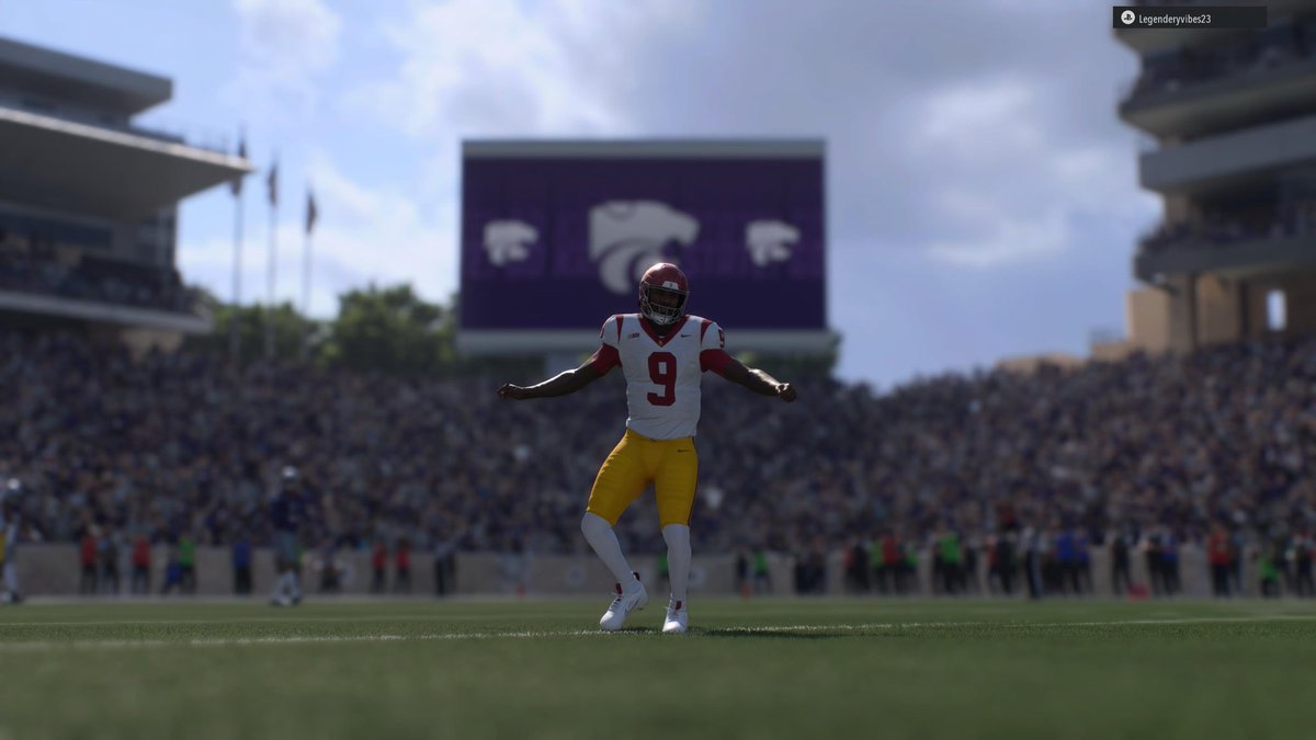 Capp34_NECF26's tweet photo. Trojans pickup their second win of season  with a dominating defensive performance against Kansas State.

#NECFRecap https://t.co/y8ZULtVWbD