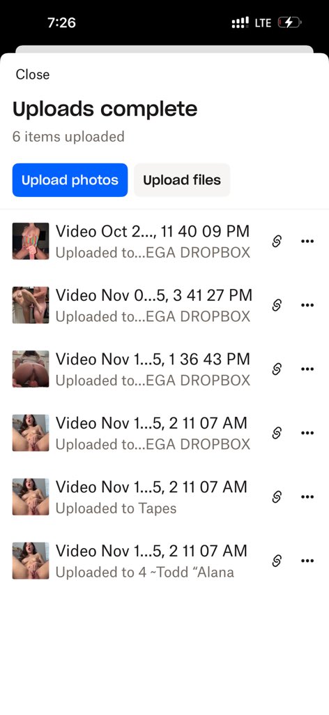 justalanaxo's tweet photo. Adding new contents to my dropbox 🤭 message me for my menu/dropbox links 🔗 https://t.co/vupLdairli