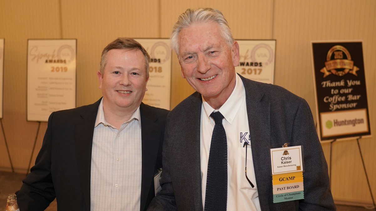 One more look back at last year's Spark Awards, where we honored top performing companies of the Benchmarking Tool.

The Tool closes this upcoming Monday, 11/17, and we can't wait to see this year's contenders. Check it out: valleyindustrialassociation.org/benchmarking.h…