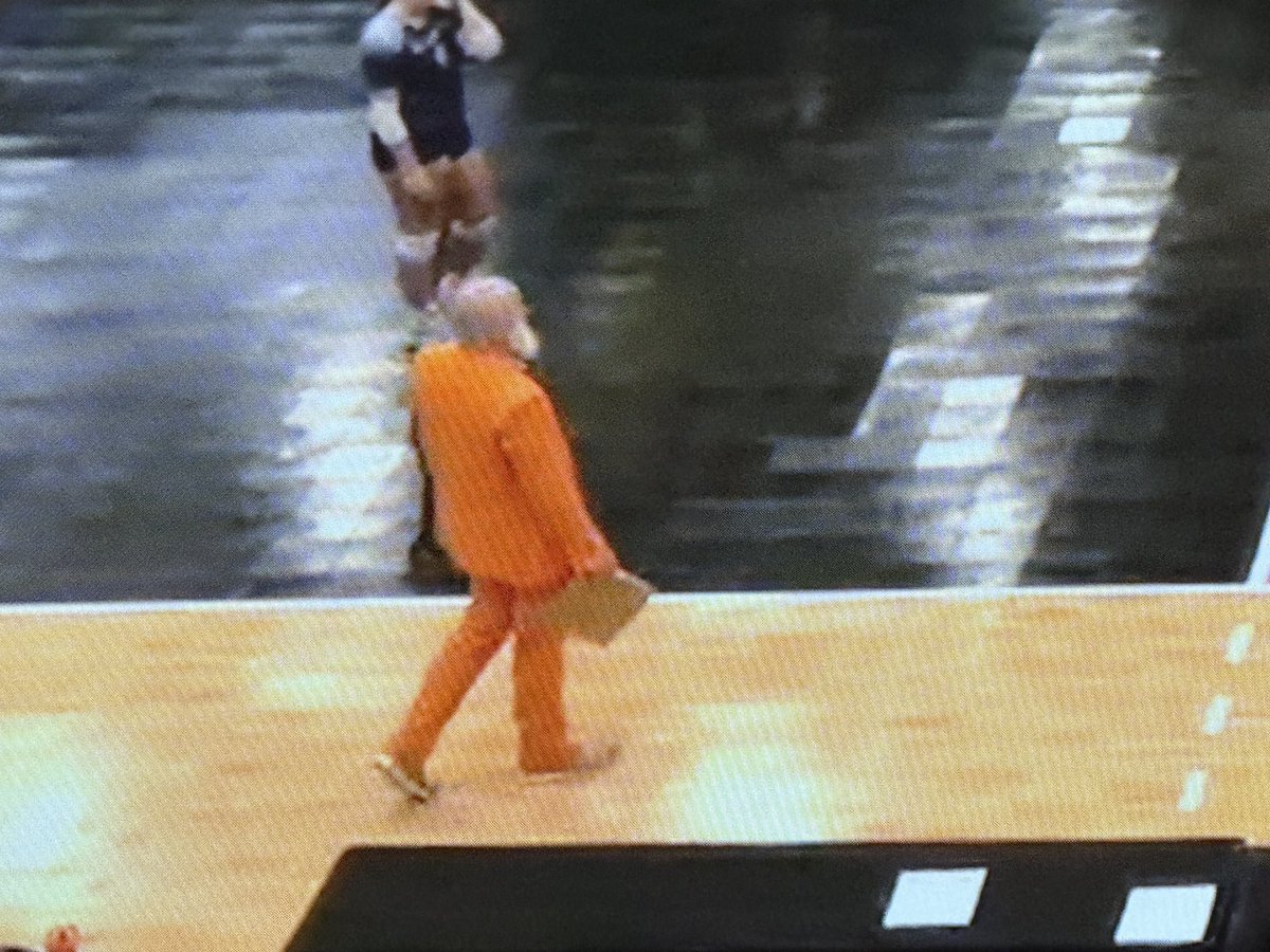 The <a href="/CaldwellCobras/">CALDWELL ATHLETICS</a> Volleyball coach with the early outfit of the tournament! <a href="/NJCAAVolleyball/">NJCAA Volleyball</a> D3 Championship!