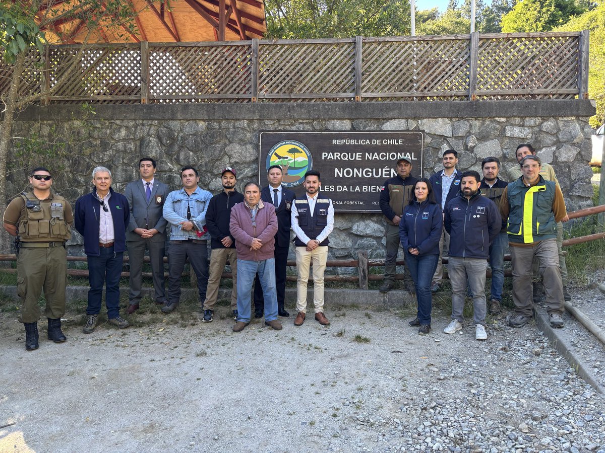 👩🏻‍💼Autoridades del <a href="/GobiernodeChile/">Gobierno de Chile</a>, junto a <a href="/PDI_CHILE/">PDI Chile</a>, <a href="/Carabdechile/">Carabineros de Chile</a> y vecinos anunciaron el fortalecimiento de las medidas de fiscalización y vigilancia en el Parque Nacional Nonguén. 

✅Medida tras la tala ilegal de bosque nativo en sectores de la comuna de Chiguayante.