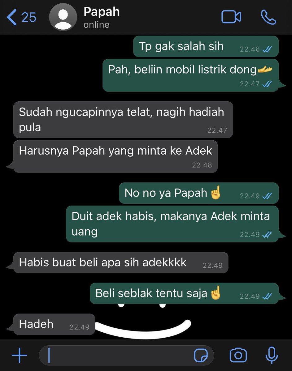 ayanggieeee2's tweet photo. #eosuniverse ; hari Papah versi adek🙂‍↔️ https://t.co/Wry6t2rtWB