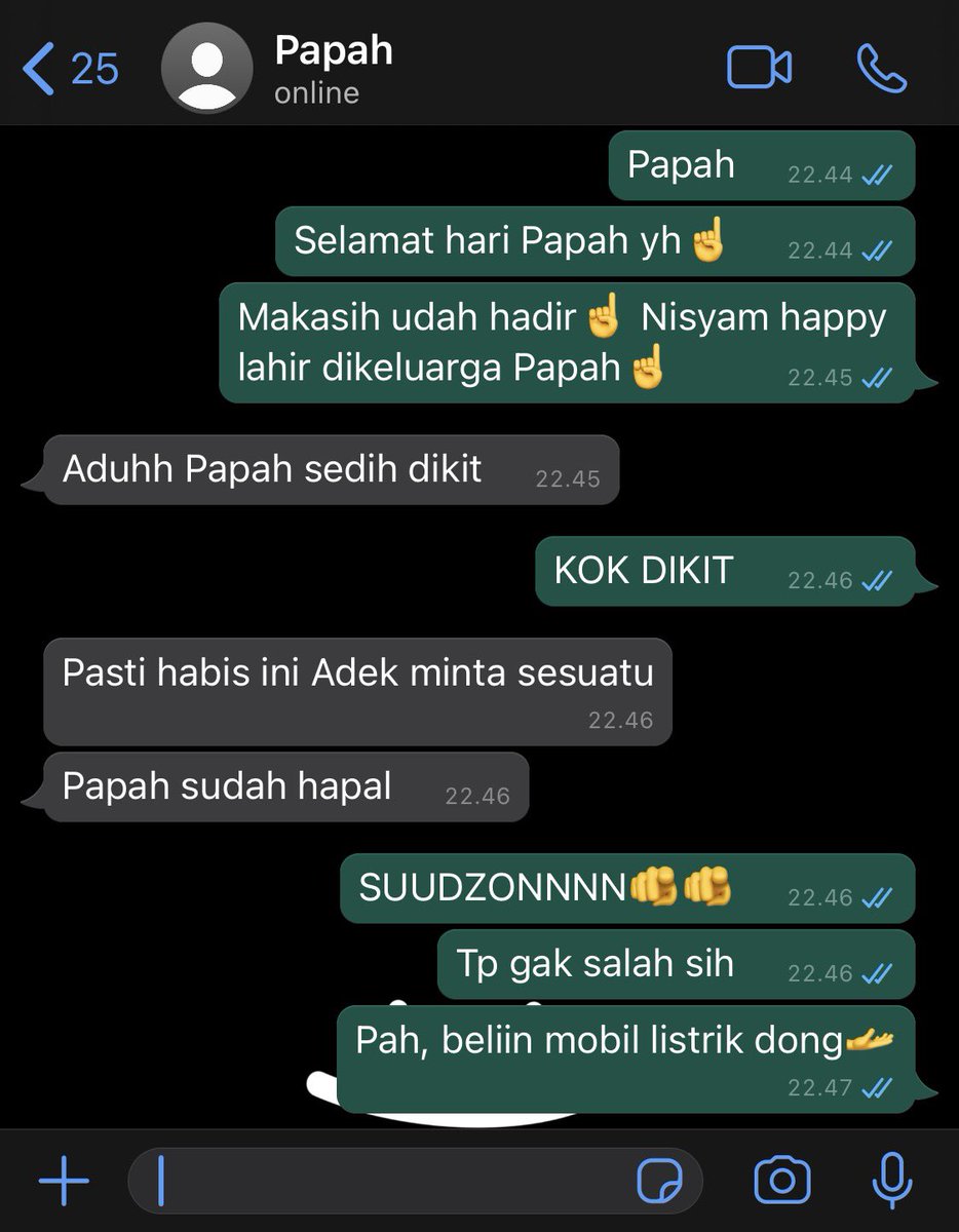 ayanggieeee2's tweet photo. #eosuniverse ; hari Papah versi adek🙂‍↔️ https://t.co/Wry6t2rtWB