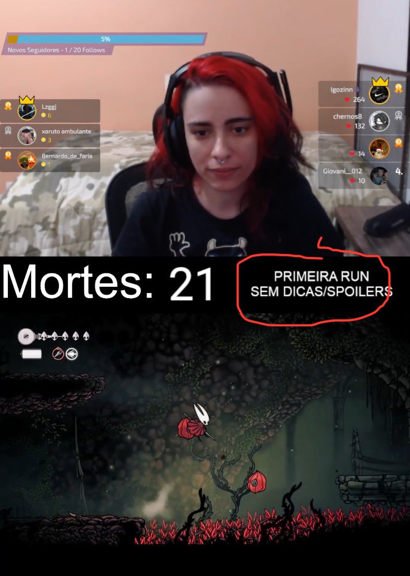 CesLaura's tweet photo. “Laura, pq vc não deixa um aviso?” 
Entao, eu deixo esse aviso e mesmo assim o pessoal fica falando. Agora a minha estratégia é não ler o chat e deixar a galera falar entre eles https://t.co/uH1IQaL4PH