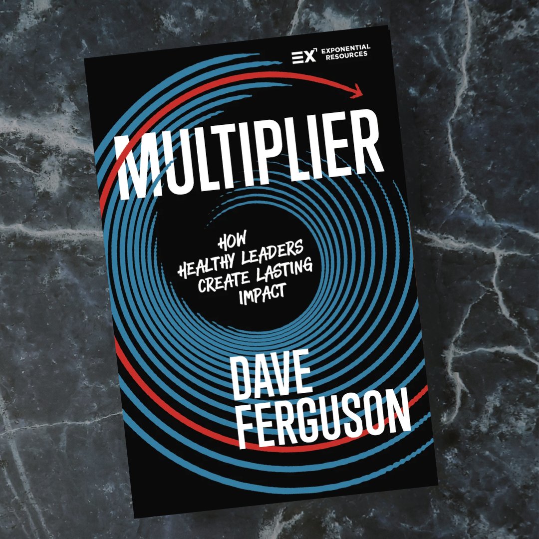 ZReflective's tweet image. We&apos;re excited to reveal the cover of @daveferguson&apos;s cover for his latest book, Multiplier: How Healthy Leaders Create Lasting Impact. Reserve your copy and embark on a journey of relational, physical, mental, and spiritual health for the sake of your mission.…