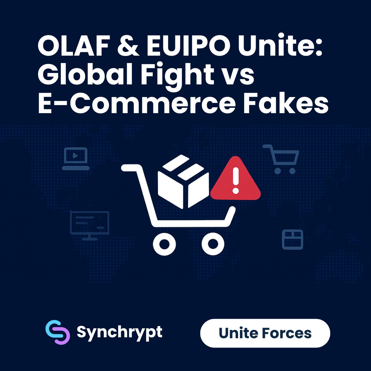 Synchrypt's tweet image. OLAF and EUIPO convened global partners in Alicante to combat e-commerce counterfeits — a critical step toward stronger, unified defenses against hazardous fakes infiltrating online marketplaces.

blog.synchrypt.com/the-hidden-thr…

#fightcounterfeits #EcommerceSafety #IPSecurity