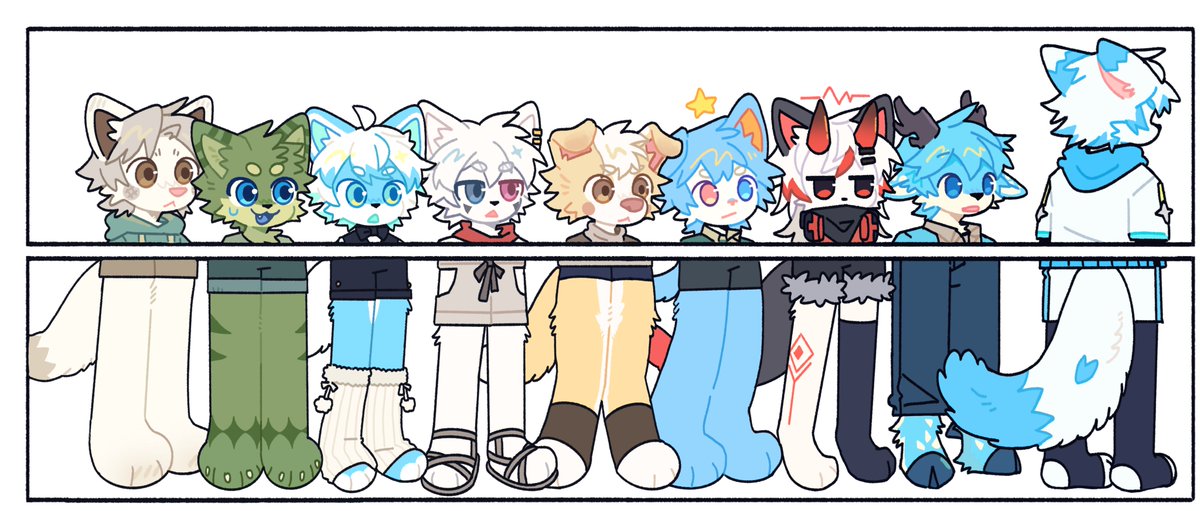 +5
<a href="/Sagoteazhou/">西米红茶粥</a> 
<a href="/Legion_MonLeX/">列斯MonLeX✨➡️？？？</a> 
<a href="/Glaiance_QiuHu/">格拉秋狐🦊</a>
<a href="/llingtu/">翎荼</a> 
@白茶