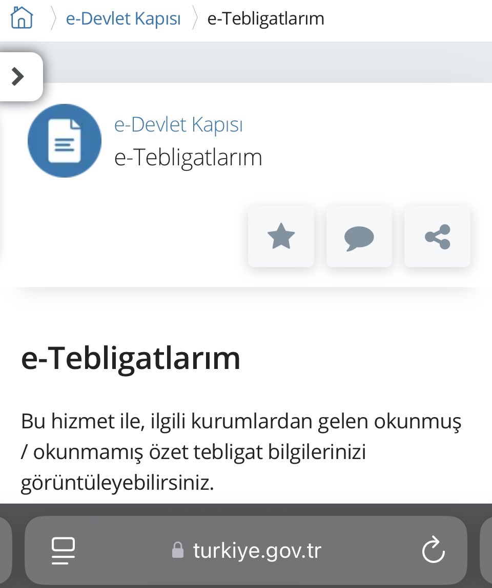 RotamizFinans's tweet photo. 📬 E-Devlet’te “E-Tebligatlarım”sekmesi bulunuyor.
💻 Buradan; Gelir İdaresi Başkanlığı, SGK ve PTT’den gelen resmi yazıları mail veya SMS olarak alabiliyorsunuz.
Bu sayede hiçbir bildirimi kaçırmazsın��z.✅
Faydalı bulduysanız RT yapın, daha çok kişi haberdar olsun! 🔄 https://t.co/guepo8x2bN