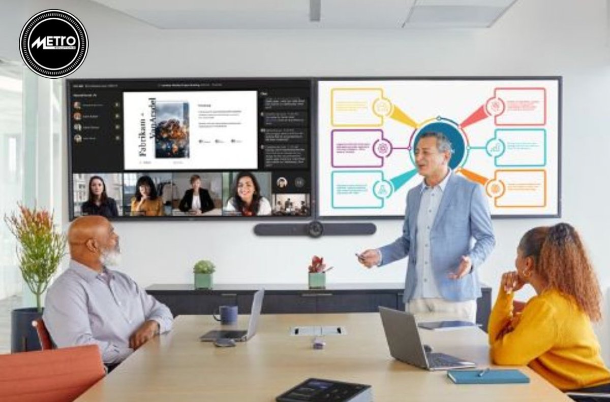 #Logitech and #MicrosoftTeams Rooms create inclusive meeting environments for hybrid teams. Learn more about simplified Teams Rooms Licensing and Logitech video bars like Rally Bar Huddle.

Metro Solutions #ProAV Tel 021 4341123

Metro Solutions - official Logitech partners.