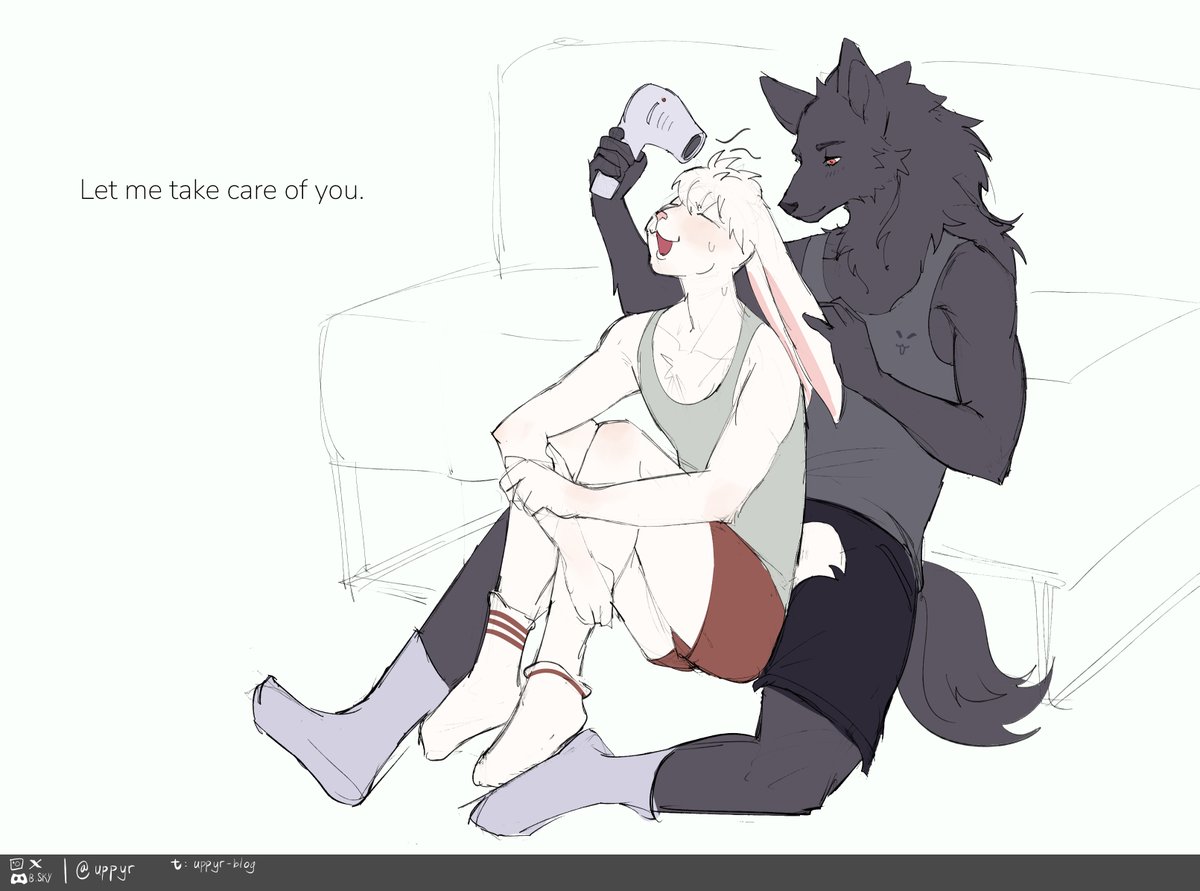 uppyr's tweet image. homey 🏡 #itily #furryart #IThinkILikeYou