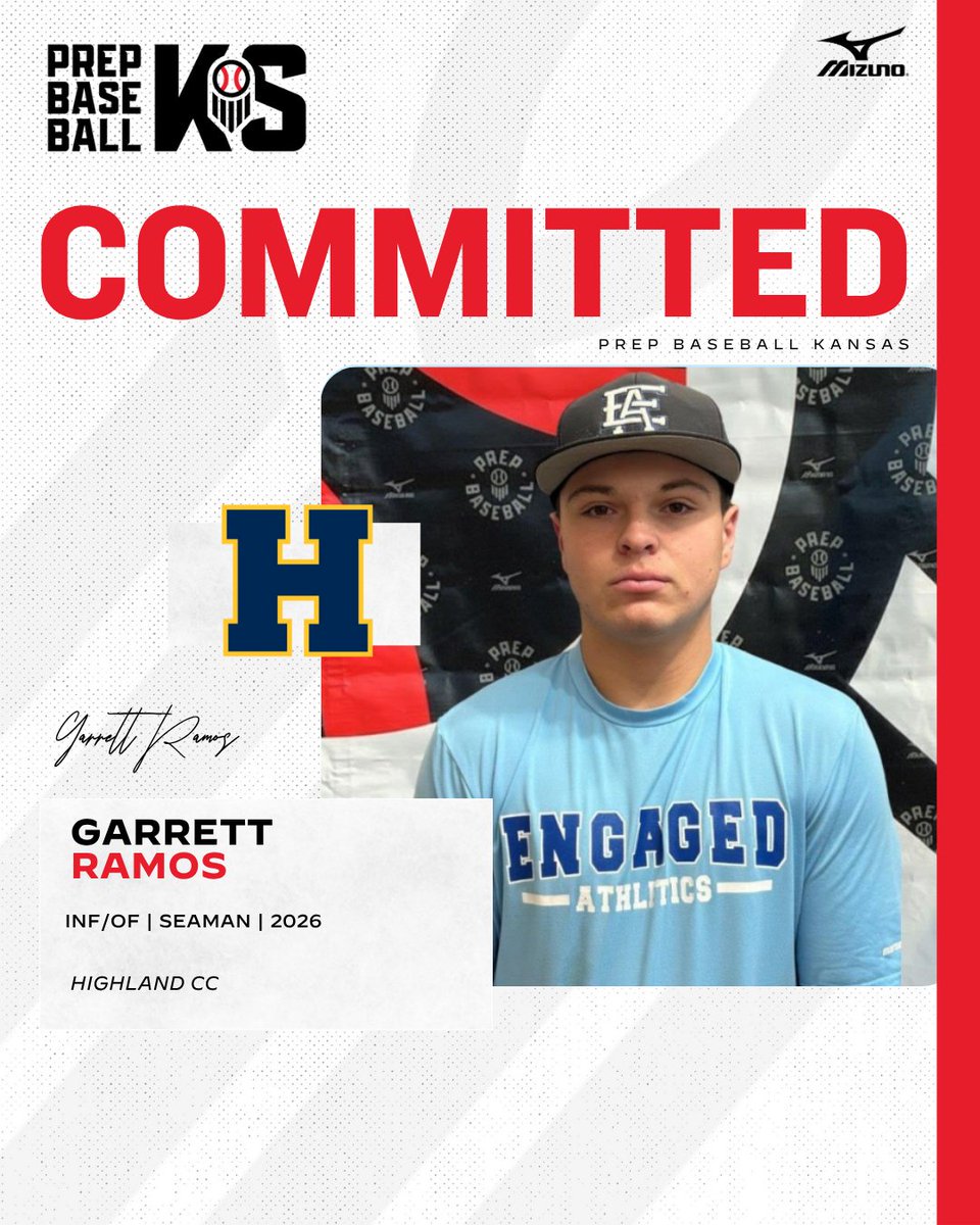 INF Garrett Ramos (Seaman, 2026) commits to Highland Community College

<a href="/Garrett_Ramos1/">Garrett ®️amos</a>
<a href="/HCCscottieBSB/">Scottie Baseball</a>

👤: loom.ly/oGVfWE0