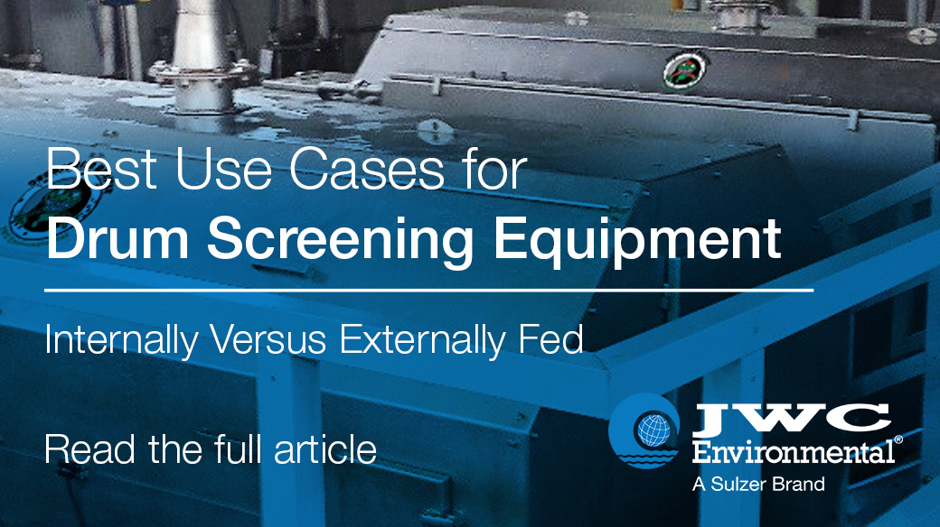 From high-volume flows to fine particulates, the Drumscreen Monster® delivers. Explore how it powers wastewater treatment across industries. Read more: Drum Screening Equipment Use Cases | JWC Environmental
