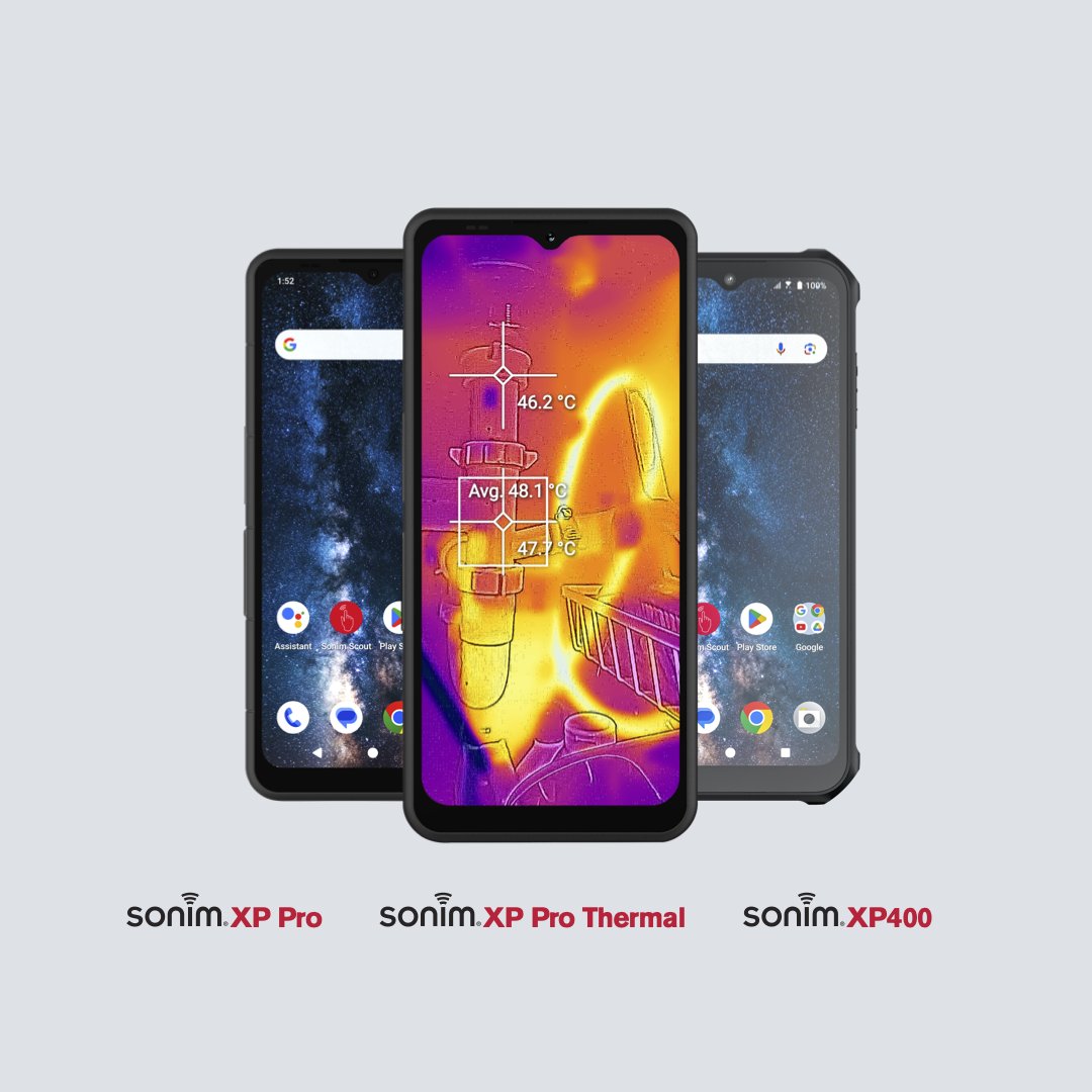 sonimtech's tweet image. You work in the toughest conditions. We build phones that work right there with you.

From the XP Pro Thermal to the XP3plus, every Sonim device is built to keep you moving, no matter the job.

There’s a Sonim built for your shift.

#WeServe #BuiltForWork #Sonim