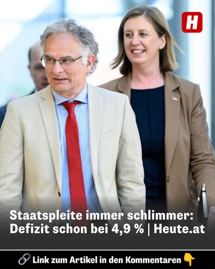 <a href="/JungereCato/">M.P.Cato der Jüngere</a> Wenn du wirklich wissen willst, warum wir immer weniger verdienen, dann schau nicht auf „die Reichen“, sondern auf eure eigenen Systemparteien.  
Seit Jahrzehnten füttern SPÖ, ÖVP und ihre grünen Beiwagerl ein aufgeblähtes Staatsmonster, das sich selbst wichtiger nimmt als die