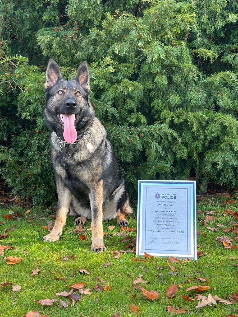 Warwickshire Police Dog Section tweet media