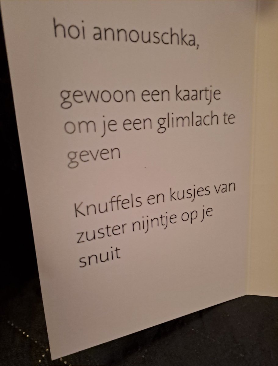 #Wybert kijk nou toch, so sweet ❤️om een dikke knuffel en glimlach💞 te krijgen van zuster Nijntje, dankiemiauwie ❤️💞❤️