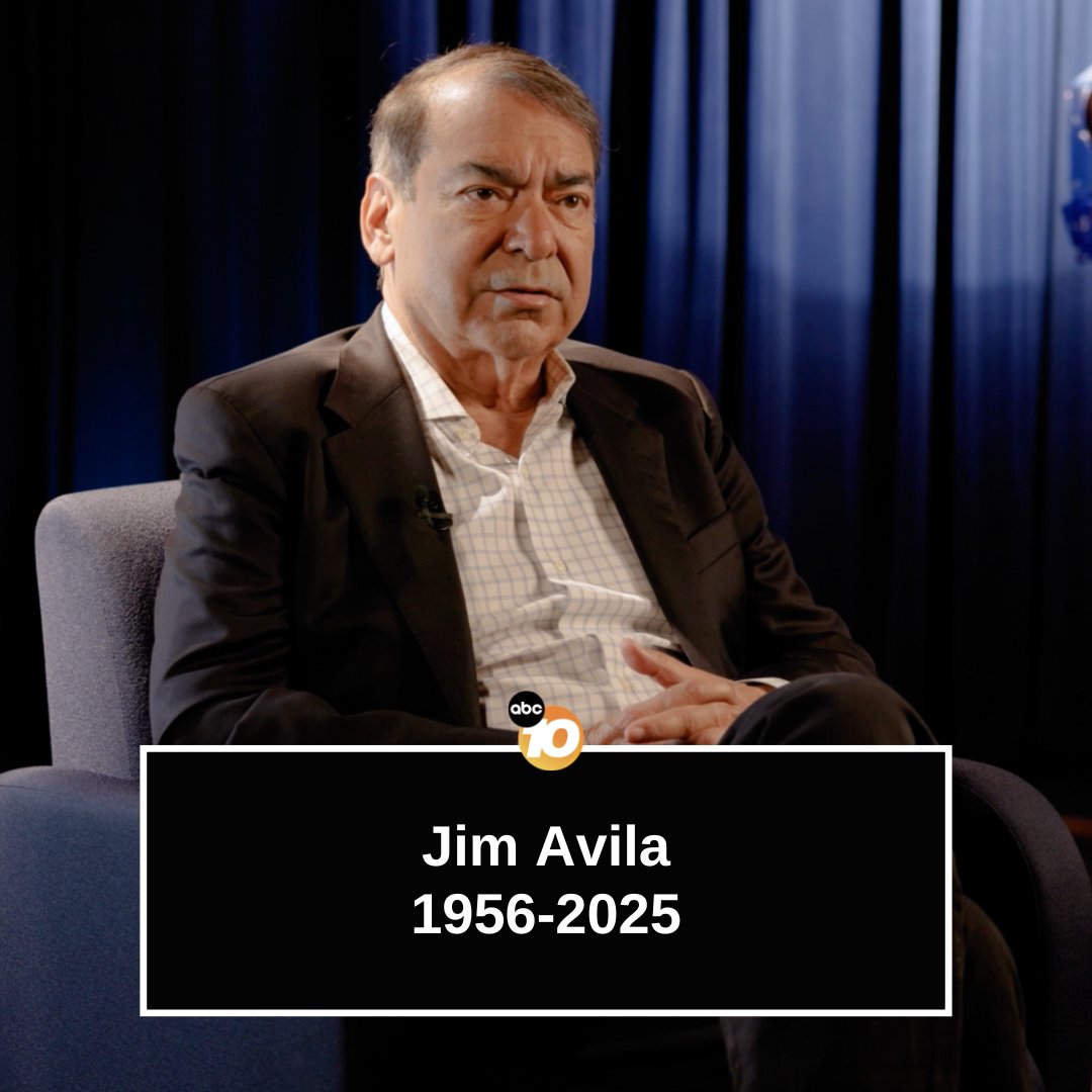 10News's tweet image. Jim Avila, a former Team 10 investigator and longtime ABC News senior correspondent, has died at the age of 69.

From all of your 10News colleagues: Rest in peace, Jim.

Obituary: bit.ly/4oPIUUA