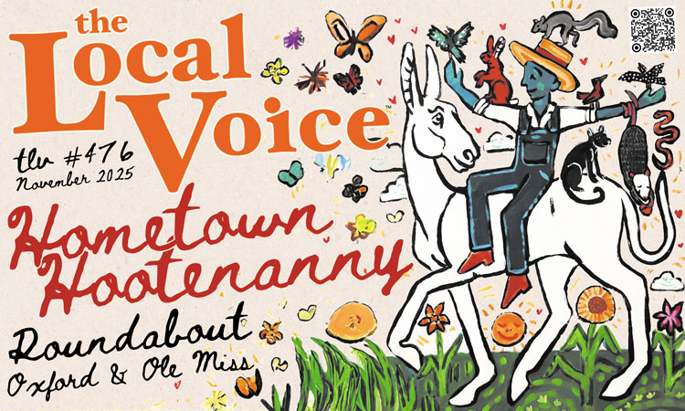 TheLocalVoice's tweet image. The Local Voice #476 is out now! Pick up a free copy of the collectable newspaper in the Oxford &amp;amp; Ole Miss area, or access the digital edition online: conta.cc/47Dyod8

There&apos;s lots going on Roundabout Oxford® !!!