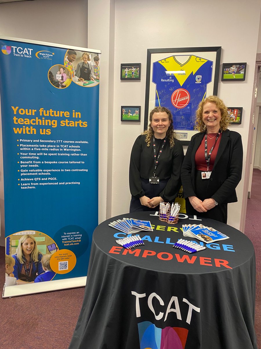 VickyJBriggs's tweet image. A great event this evening welcoming prospective trainee teachers to our train to teach event. If you’re interested in becoming a teacher and training @TCATchallenge with us, contact the team to find out more tcat.uk.com/train-to-teach…