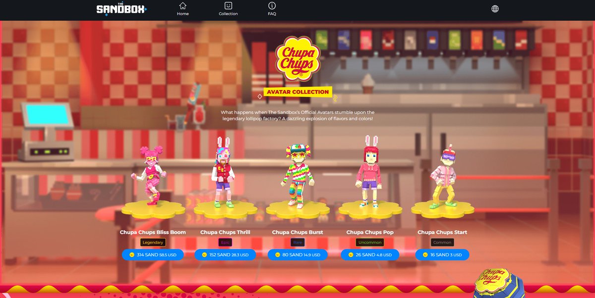 MisiaMalinka's tweet image. @ChupaChups_esp avatar minting on @TheSandboxGame ! #sandfam #thesandbox $sand