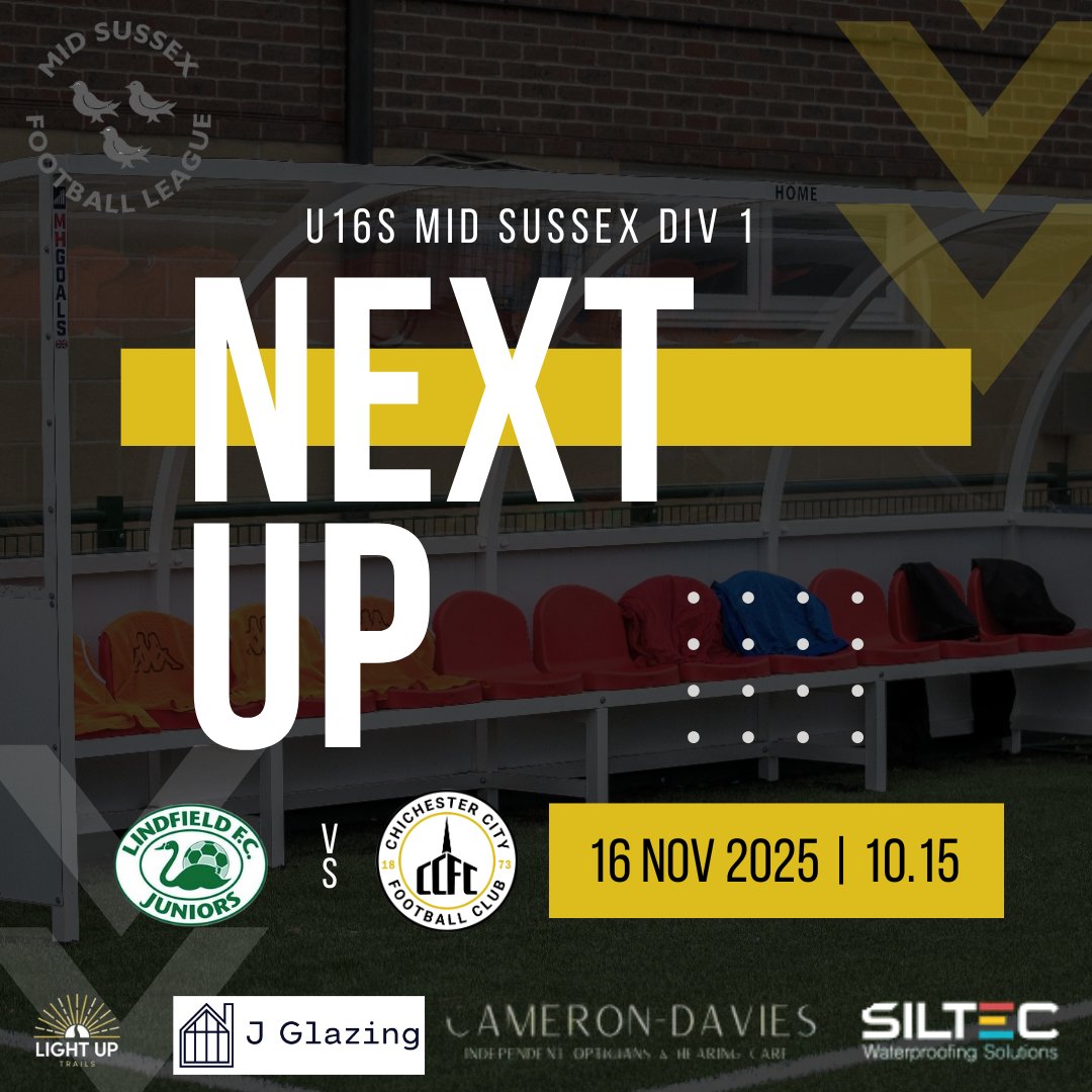 DevelopmentCCFC's tweet image. ⏭️ NEXT 

Our U16s are in action this weekend as they travel to Lindfield in the Mid Sussex A League. 

#upthechi⚪️⚫️