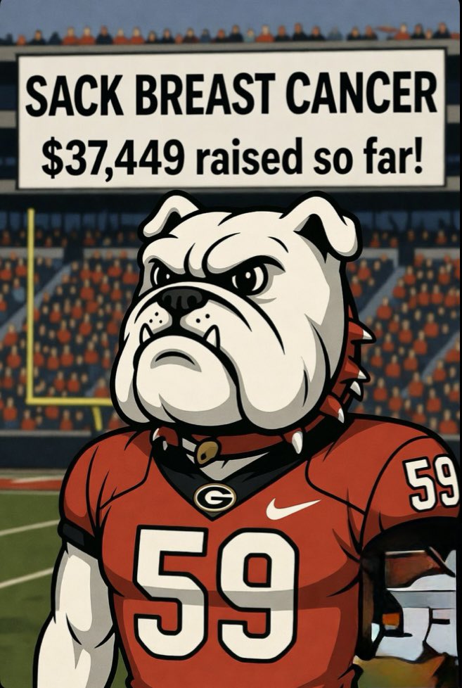 Bulldogs Battling Breast Cancer🐶🎗💖 tweet media