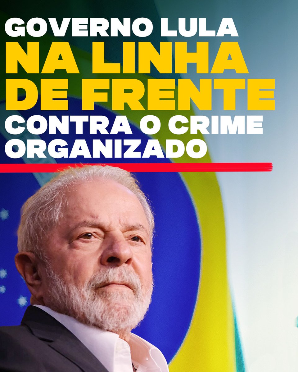 O governo LULA está na linha de frente contra o crime organizado.

Com inteligência, integração e ação coordenada, o Brasil está enfrentando as facções de verdade, desmantelando quadrilhas, bloqueando bilhões e fortalecendo a segurança pública.

DEFENDAM A PF