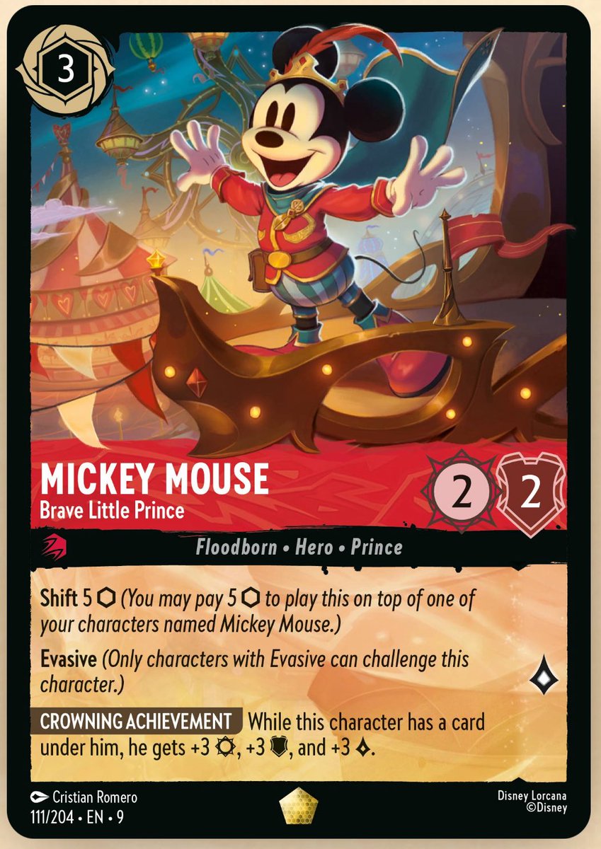 ロルカナ第7弾 ダンボやサークルオブライフ、 パワーライン、ミッキー