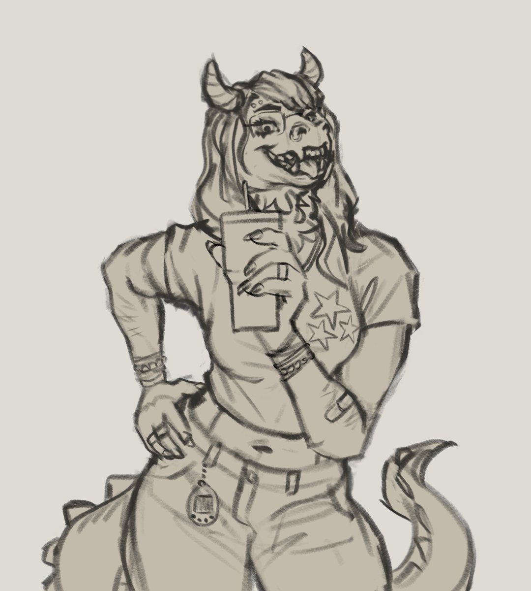 Reulin_'s tweet image. WIP commission!

#sketch #furry #art