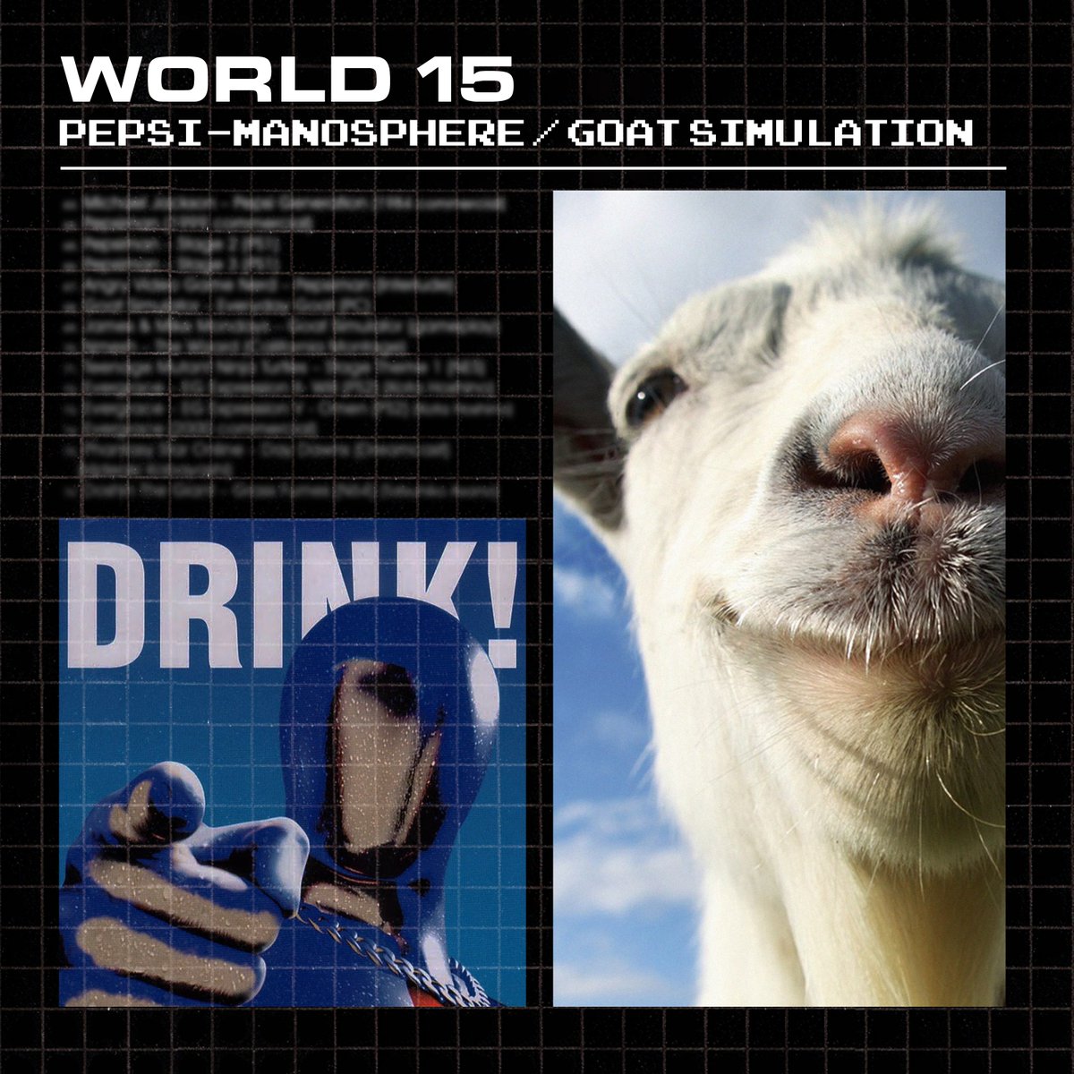 quench your thirst for absurdist gaming with a world built around the antics of pepsi-man, the quest to get to california, and an incredibly stoned james rolfe &amp; mike matei absolutely losing their minds at playing goat simulator for the first time. 🐐