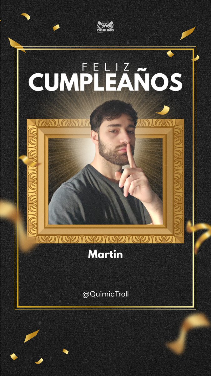 Seguimos con los festejos!! 🥳 Le deseamos un muy feliz cumpleaños🎈🎈 a uno de nuestros CEO <a href="/QuimicTroll/">QuimicT</a>