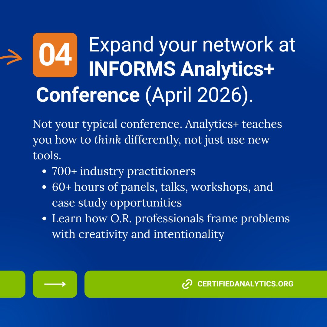 Make 2026 the year you become indispensable. 💥

The shift from technical analyst to strategic partner isn't about learning more tools. It's about making deliberate moves, and two of these are completely free.

Tap for your 2026 roadmap →

Learn more: bit.ly/47TIQNI